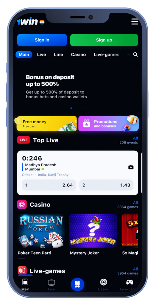 Play at 1Win International - Bookie, Sport betting and Online casino